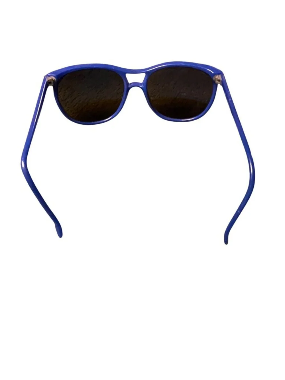 Vintage Vuarnet Blue Aviator Sunglasses With Brown Lenses Made In France Unisex